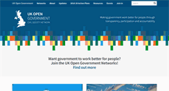 Desktop Screenshot of opengovernment.org.uk