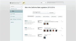 Desktop Screenshot of ca.opengovernment.org